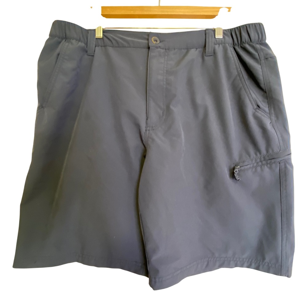 Weatherproof Vintage Mens 38 Shorts Blue Stretch Cargo Hiking Outdoor Golf Ltwt
